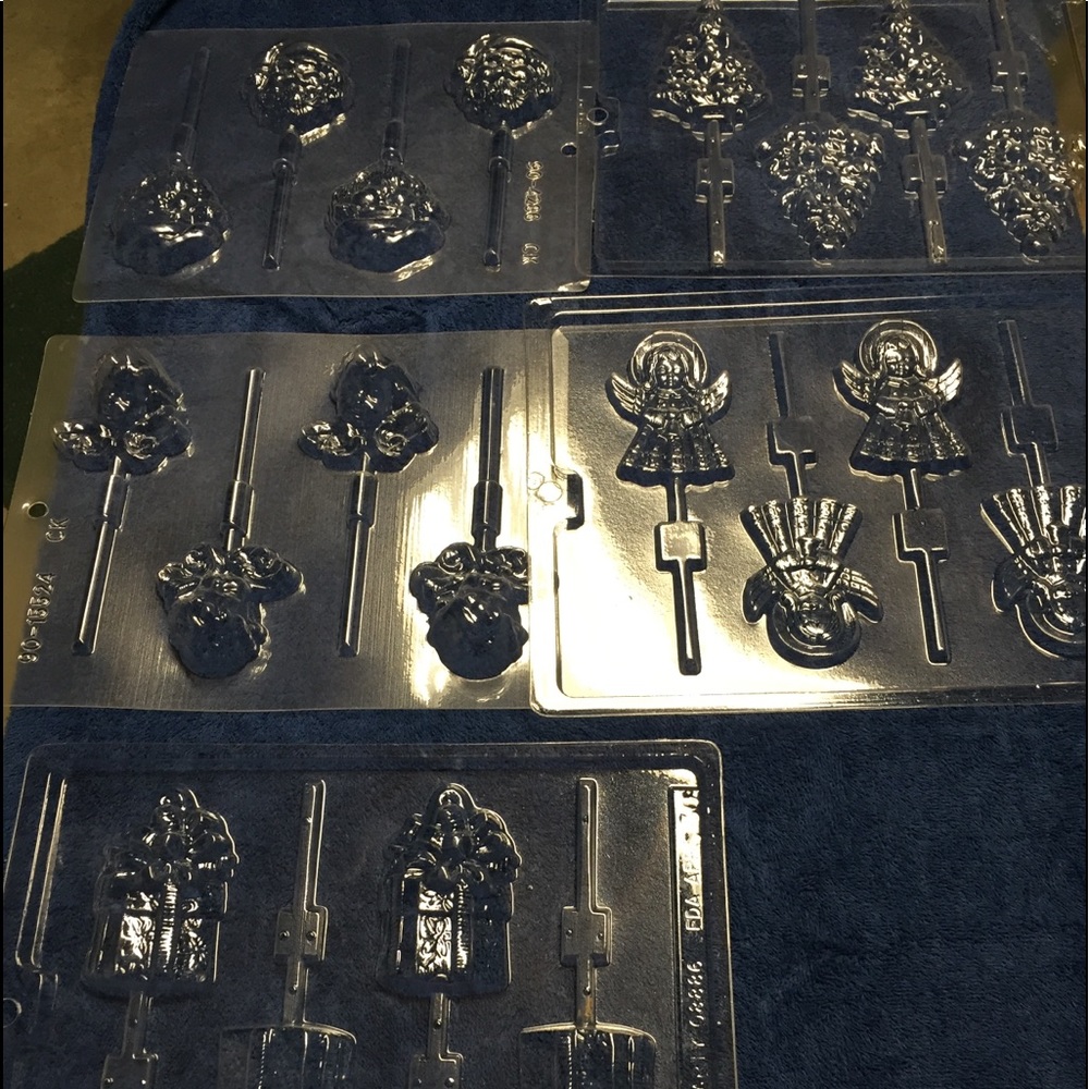 Christmas/ winter chocolate molds